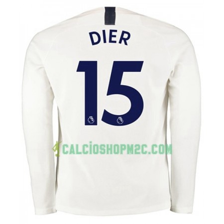 Tottenham Hotspur DIER 15 Maglia Prima 2019/2020 Manica Lunga